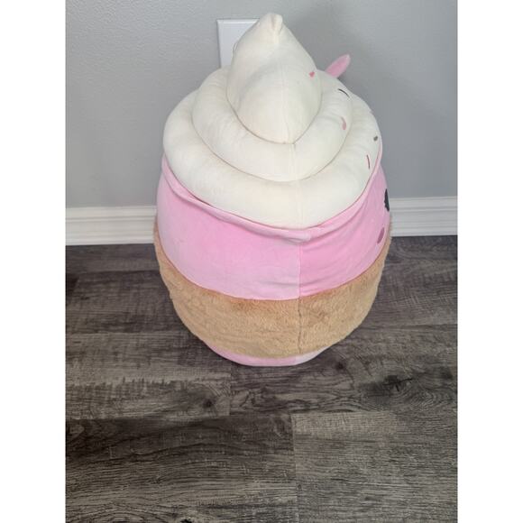 Squishmallow Jenny The Pink Latte 18” NEW With Tags Valentines Day 2025 - Picture 3 of 9